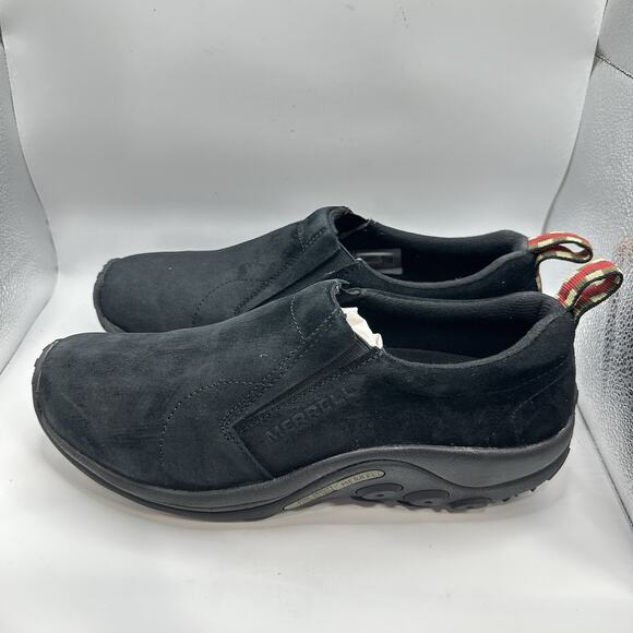 Merrell Jungle Moc Midnight Black Suede Leather Men’s Shoe Size 11 | J60825